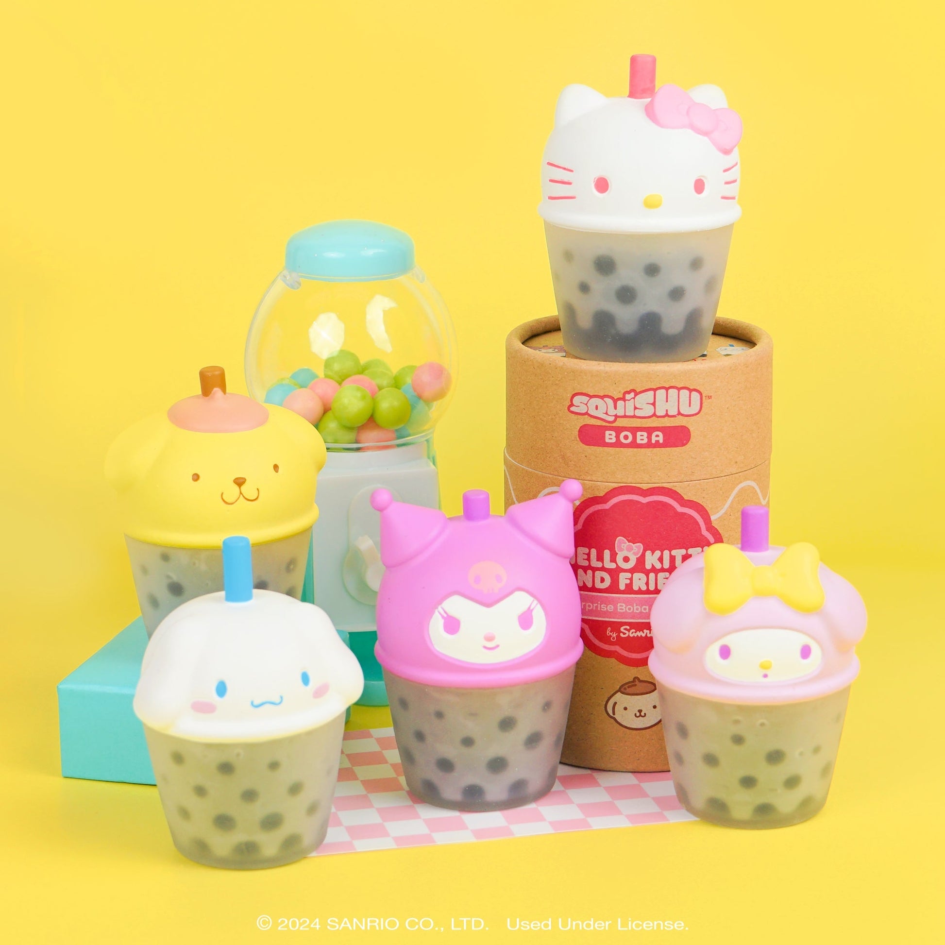 Hello Kitty and Friends Boba Tea Capsule SquiSHU (Series 1)