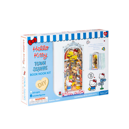 Hello Kitty Town Square DIY Book Nook Kit