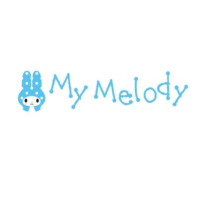 My Melody Teardrop Logo Tee