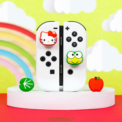 Hello Kitty and Friends Nintendo Switch Grip Caps (Hello Kitty + Keroppi)