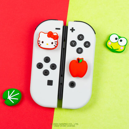 Hello Kitty and Friends Nintendo Switch Grip Caps (Hello Kitty + Keroppi)