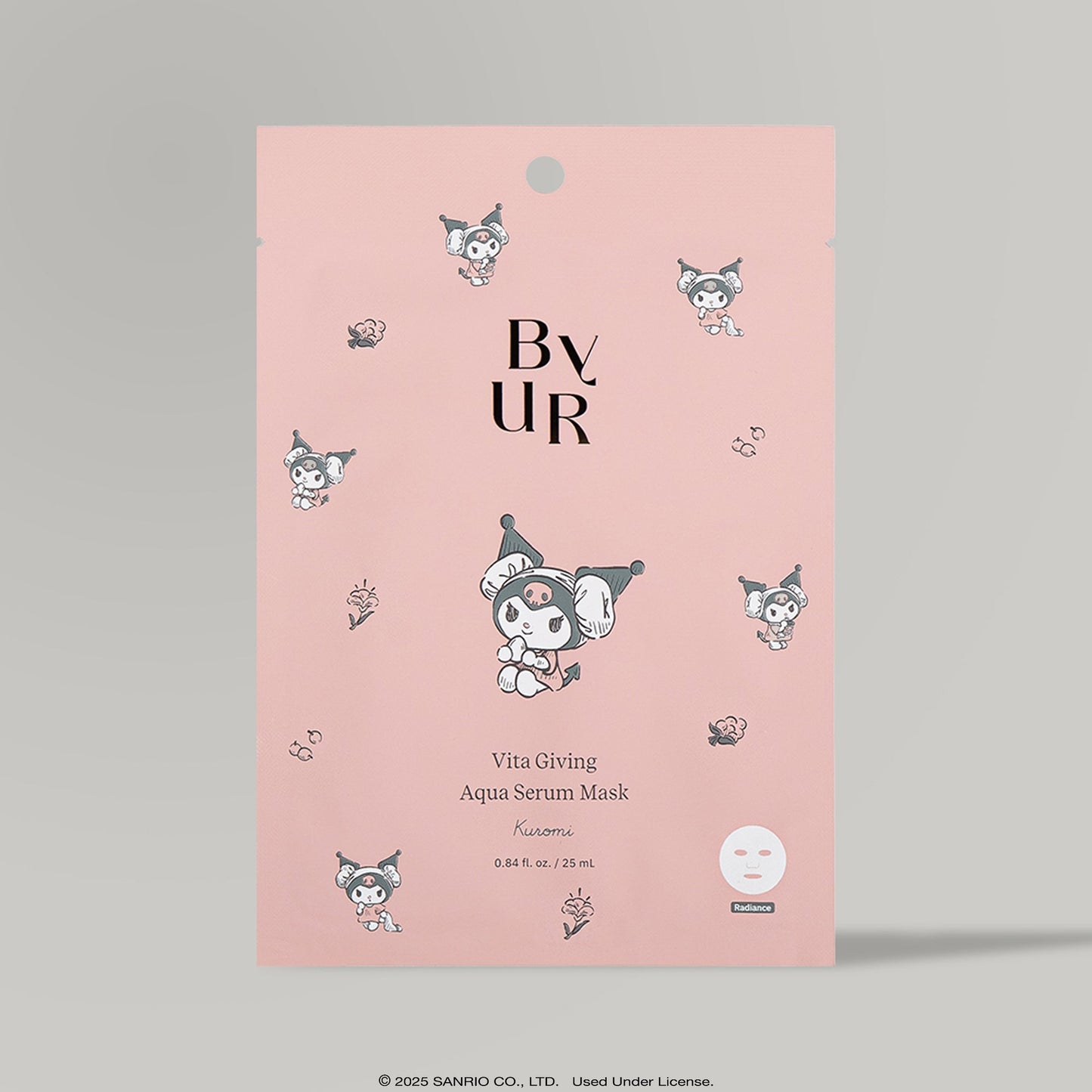 Kuromi x ByUR Vita Giving Aqua Serum Mask (Sanrio K-Spa Edition)
