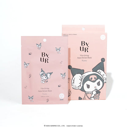 Kuromi x ByUR Vita Giving Aqua Serum Mask (Sanrio K-Spa Edition)