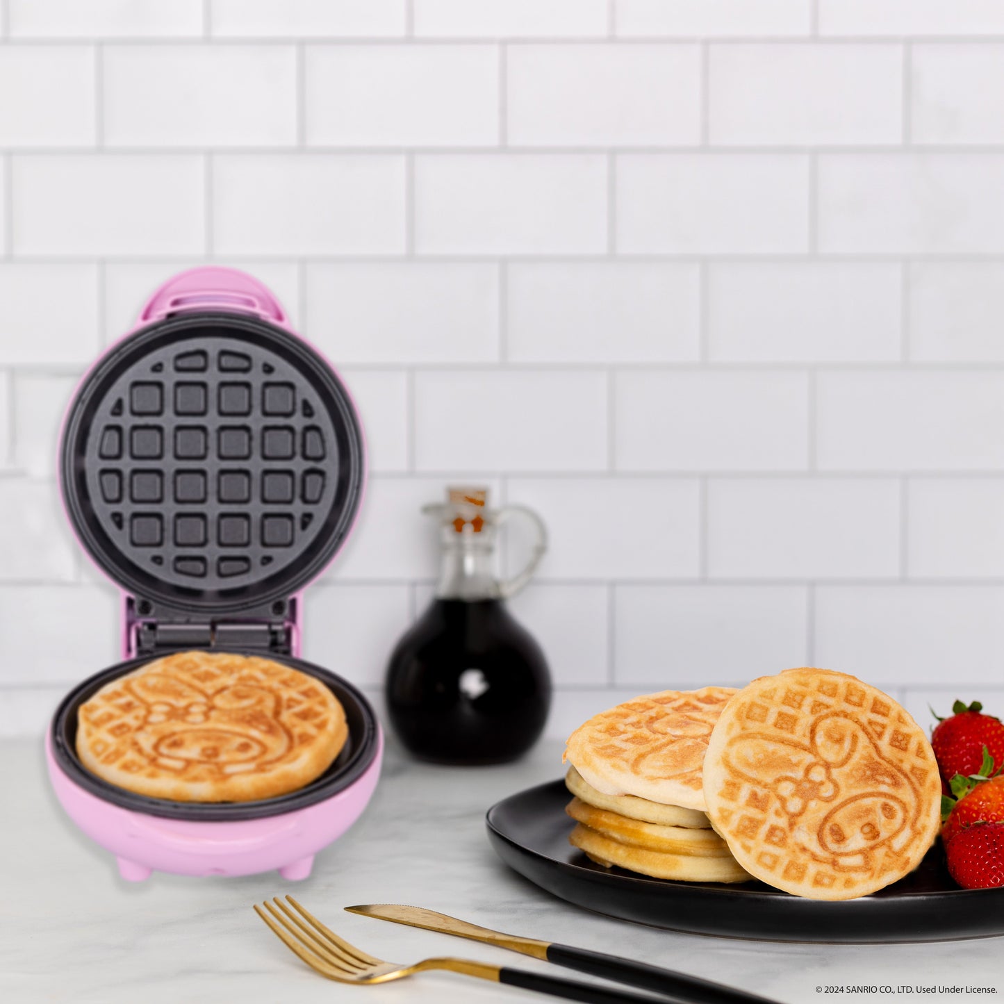 My Melody Mini Waffle Maker