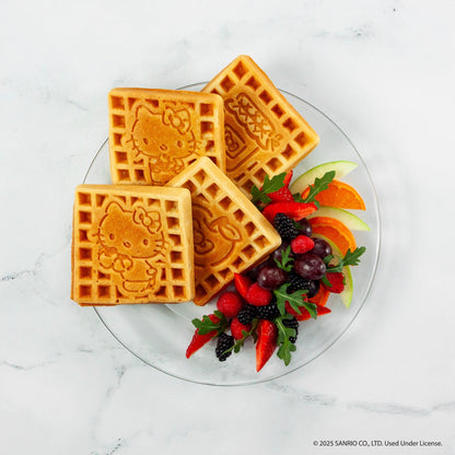 Hello Kitty Deluxe Waffle Maker (Red)