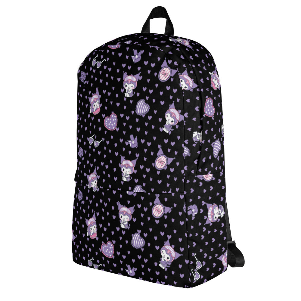 Kuromi Sleepover All-Over Print Backpack