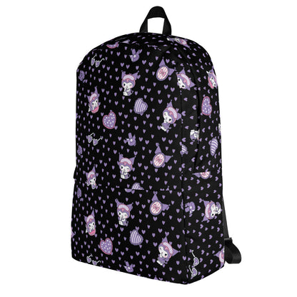 Kuromi Sleepover All-Over Print Backpack