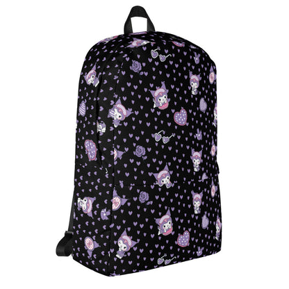 Kuromi Sleepover All-Over Print Backpack