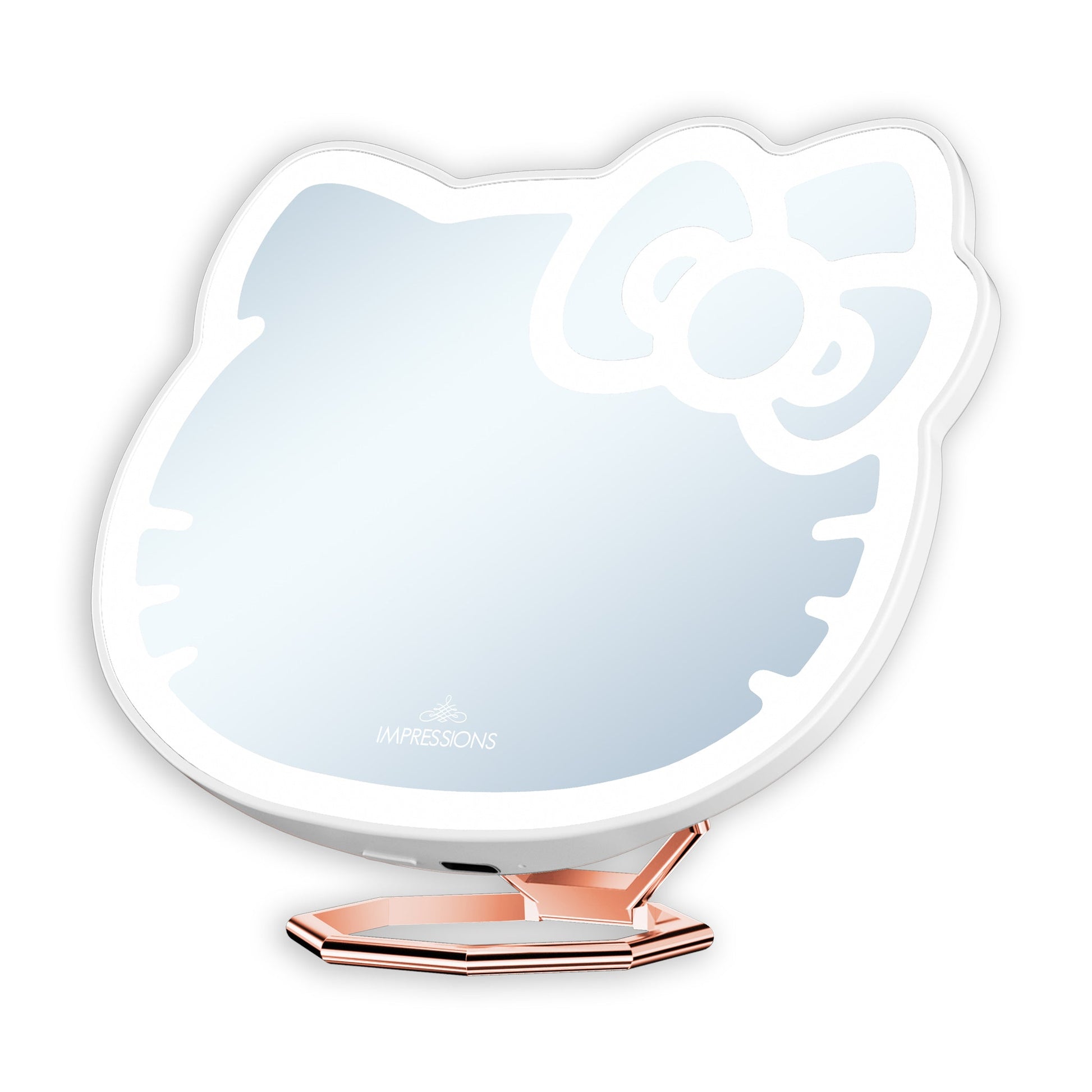 Hello Kitty x Impressions Vanity Pocket Mirror with Ring Stand
