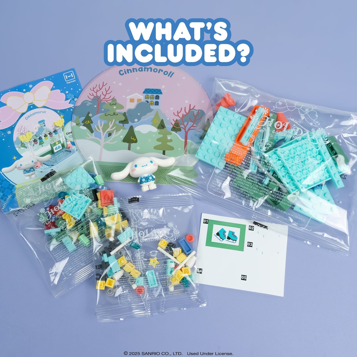 Cinnamoroll Building Blocks Set (Holiday Collection)