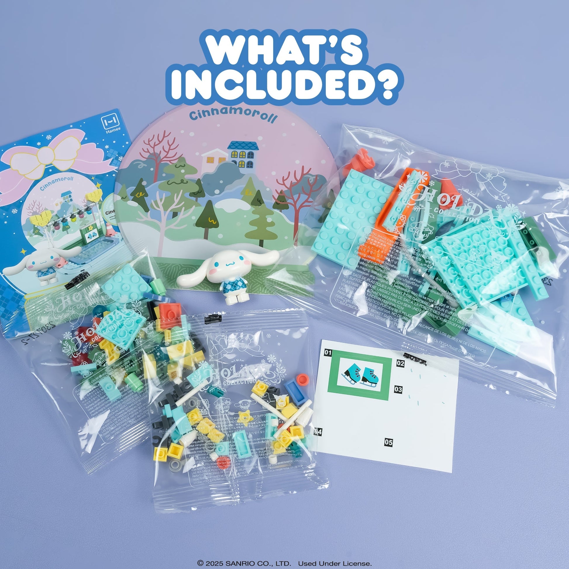 Cinnamoroll Building Blocks Set (Holiday Collection)