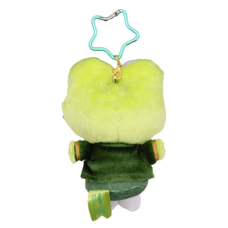 Keroppi Plush Mascot Keychain (Go Green Fandom Series)