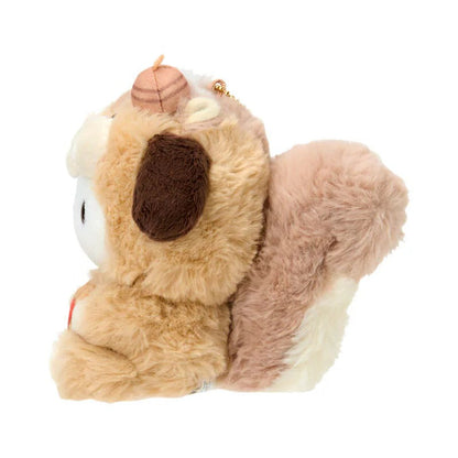 Pochacco Plush Mascot Keychain (Fluffy Squirrel Series)