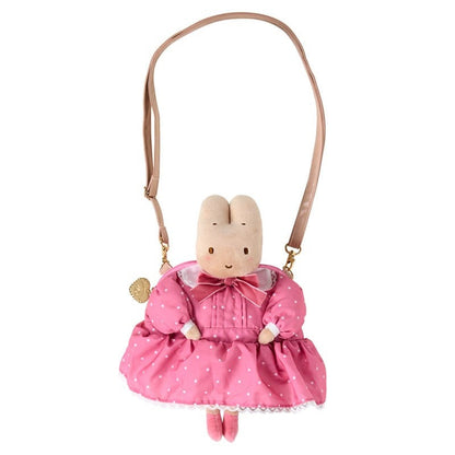 Marron Cream Plush Mini Crossbody Bag (Fashion Show 40th Anniversary Series)