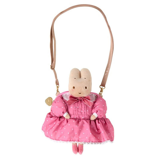 Marron Cream Plush Mini Crossbody Bag (Fashion Show 40th Anniversary Series)