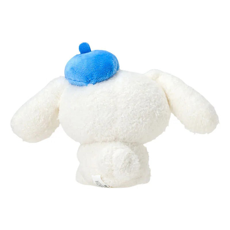Cinnamoroll Blue Beret Plush Mascot Keychain (Kuma-san Series)