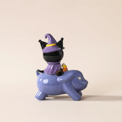Kuromi & Baku Ceramic Figurine