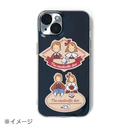 The Vaudeville Duo 16-pc Sticker Set (Friendly Pair Series)