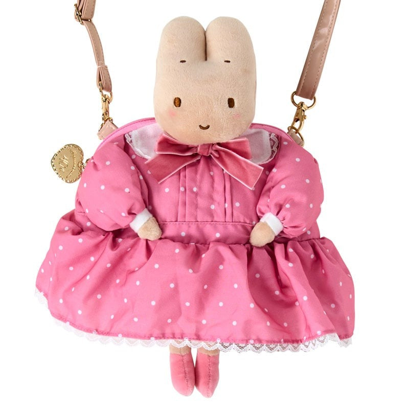 Marron Cream Plush Mini Crossbody Bag (Fashion Show 40th Anniversary Series)