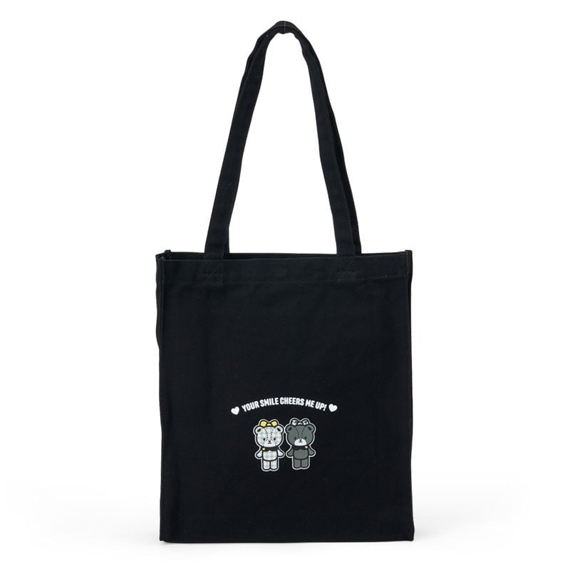 Hello Kitty Tote Bag (Monochrome Birthday Twins Series)