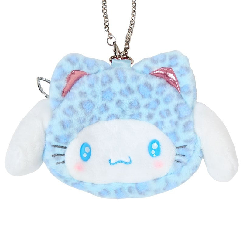 Cinnamoroll Plush Mini Pouch (Leopard Cat Series)