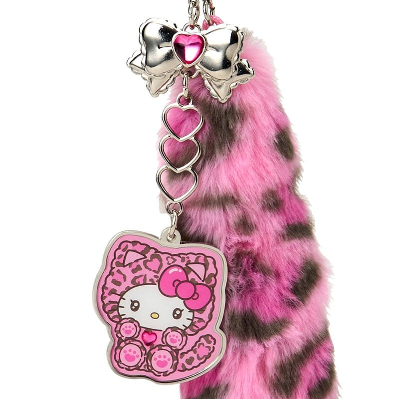 Hello Kitty Pink Smartphone Charm (Leopard Cat Series)