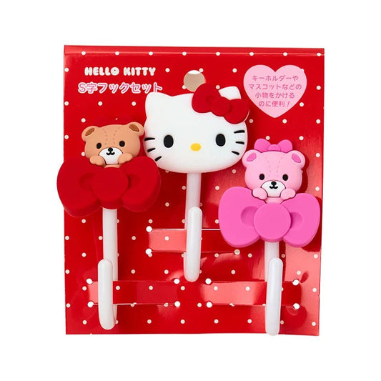 Hello Kitty OSHI Grid System S-Hook (Set of 3)