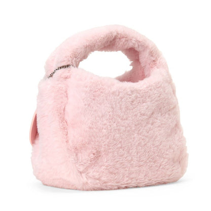 My Melody Plush Boa Crossbody Bag