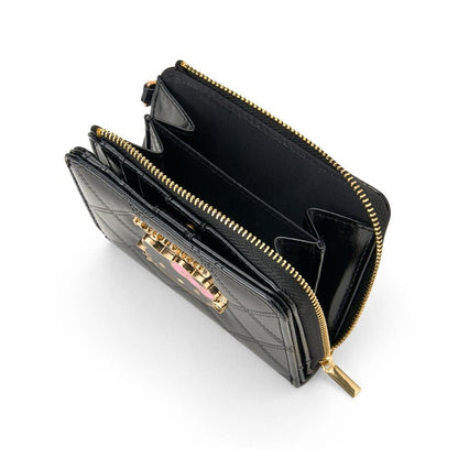 Hello Kitty Quilted Bi-Fold Wallet (Black)