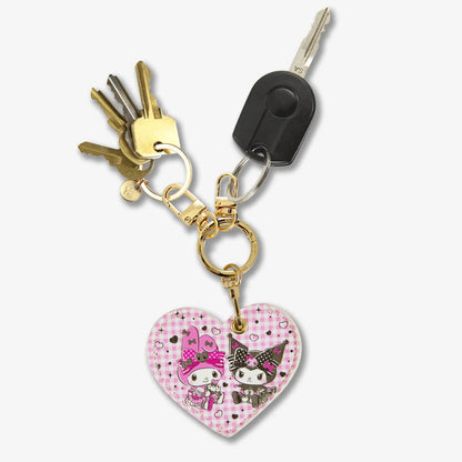 My Melody 20th & Kuromi 50th Anniversary x Sonix AirTag Keychain