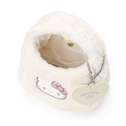 Hello Kitty Plush Boa Crossbody Bag