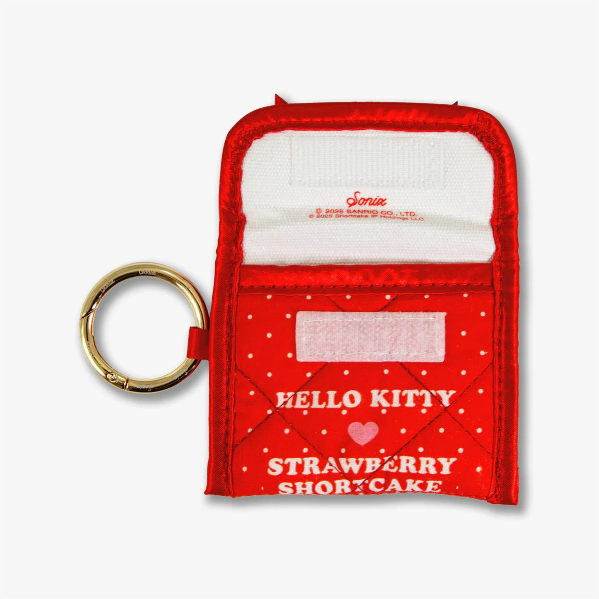Hello Kitty and Friends x Sonix Strawberry Shortcake Ear Bud Pouch