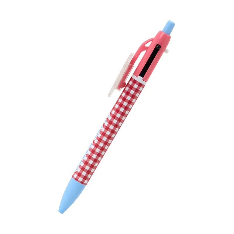 Hello Kitty 2-Color Gingham Retractable Pen