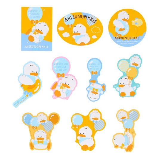Pekkle 10-pc Mini Sticker Pack (Adventure Balloon Series)