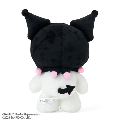 Kuromi 8" Posable Plush (My Melody & Kuromi Netflix Series)
