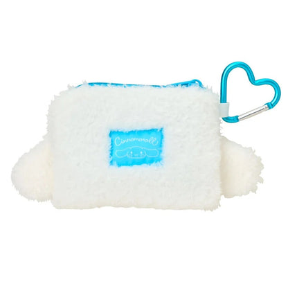 Cinnamoroll Fuzzy Mini Zipper Pouch