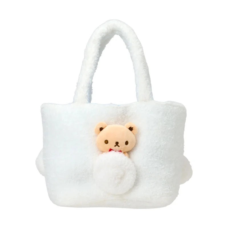 Cinnamoroll Plush Tote Bag (Kuma-san Series)