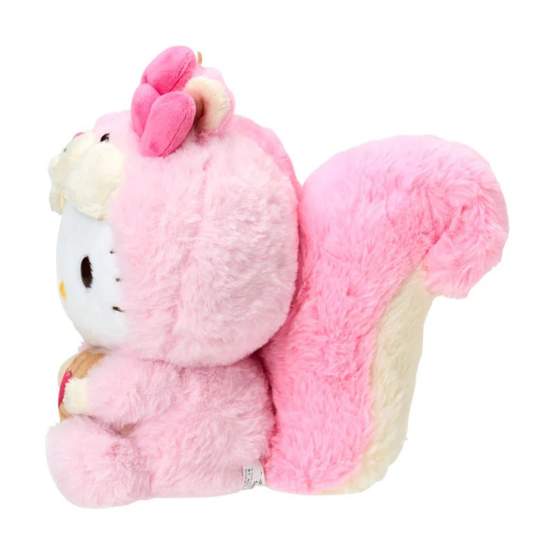 Hello Kitty 8" Plush (Fluffy Squirrel Series)