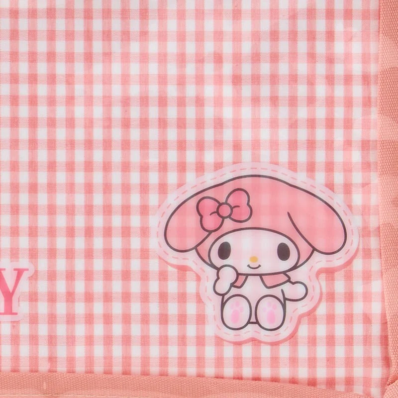 My Melody Gingham Flat Pouch