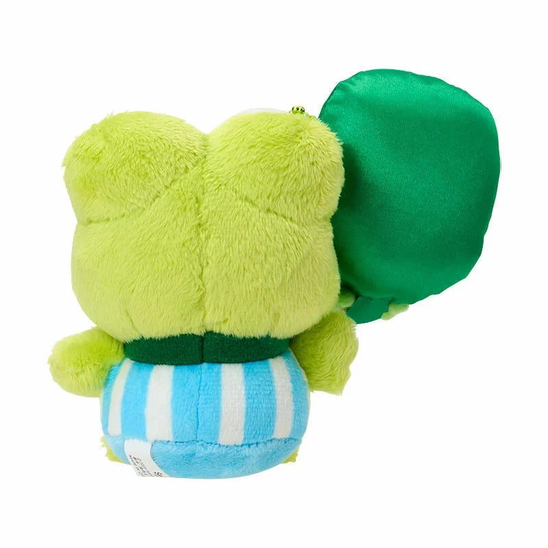Keroppi Plush Mascot Keychain (Adventure Balloon Series)