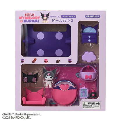 Kuromi Dollhouse Playset (My Melody & Kuromi Netflix Series)