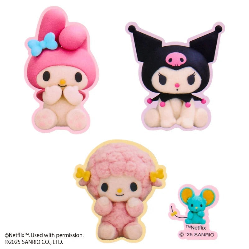 My Melody & Kuromi 26-pc Mini Sticker Pack (My Melody & Kuromi Netflix Series)