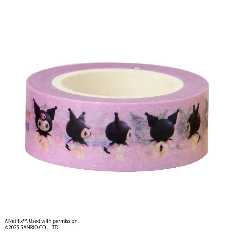 My Melody & Kuromi 3-Piece Washi Tape Set (My Melody & Kuromi Netflix Series)