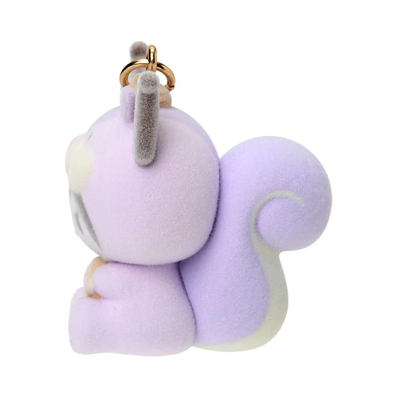 Kuromi Bag Charm (Fluffy Squirrel Series)