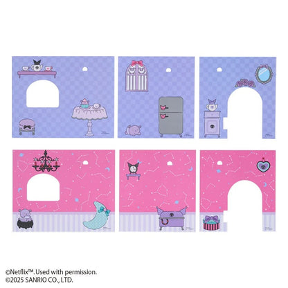 Kuromi Dollhouse Playset (My Melody & Kuromi Netflix Series)
