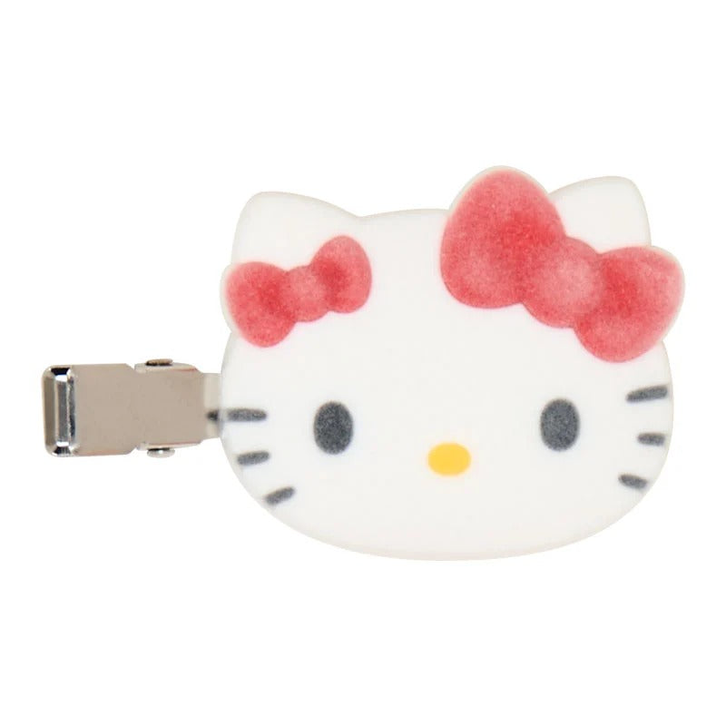 Hello Kitty Besties Flocked Mini Hair Clip Set