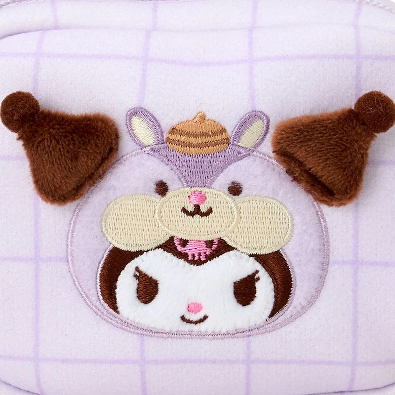Kuromi Mini Zipper Pouch (Fluffy Squirrel Series)