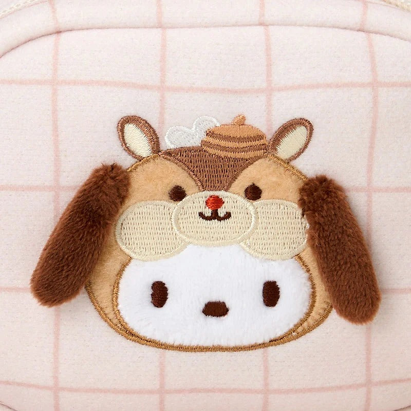 Pochacco Mini Zipper Pouch (Fluffy Squirrel Series)