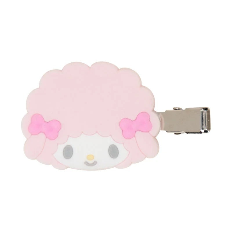 My Melody Besties Flocked Mini Hair Clip Set