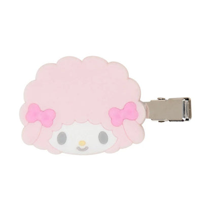 My Melody Besties Flocked Mini Hair Clip Set